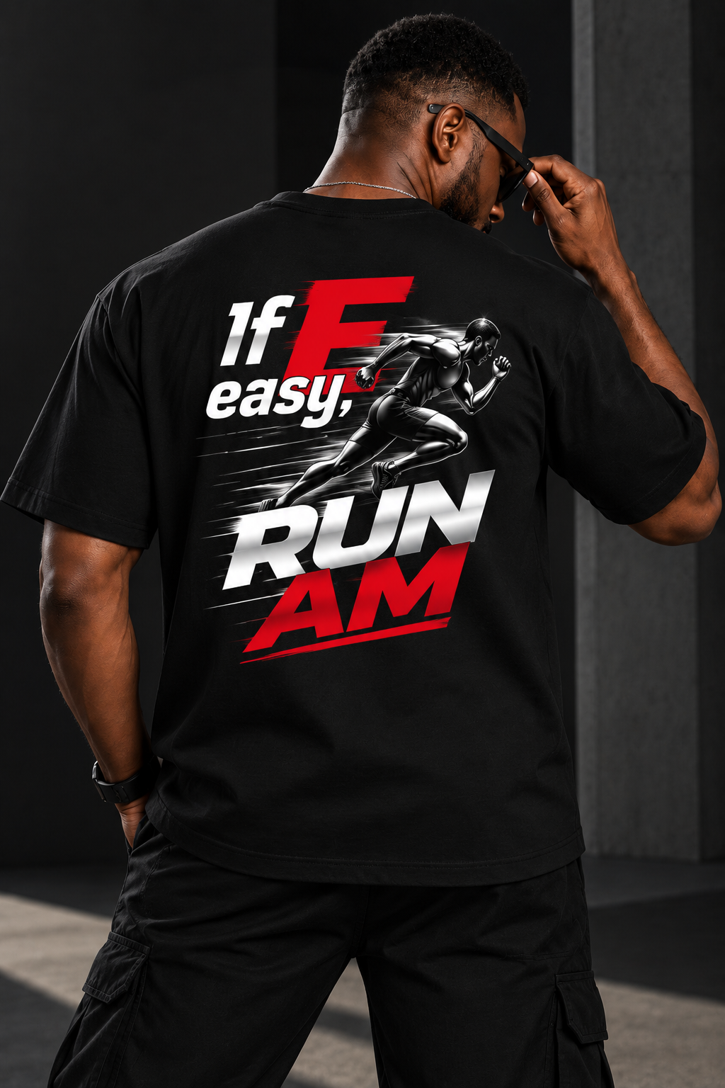 Afro-State Graphic Tee (M)