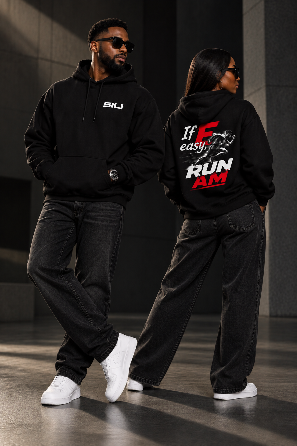 Afro-State Graphic Hoodie